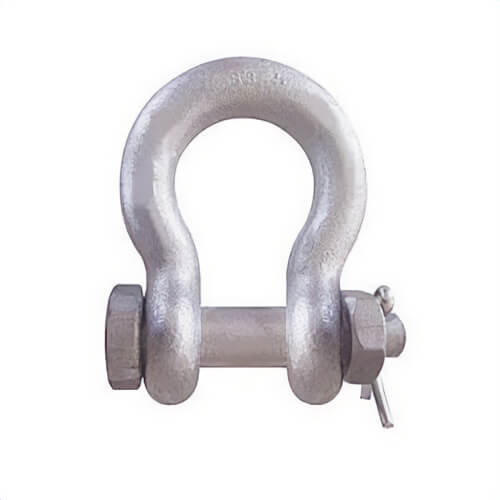 CM® M858G Super Strong Anchor Shackle, 35 ton Load, 2 in, 2-1/4 in dia Bolt/Nut/Cotter Pin, Galvanized