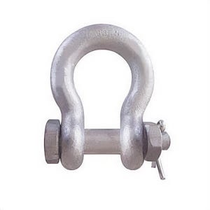 CM® M858G Super Strong Anchor Shackle, 35 ton Load, 2 in, 2-1/4 in dia Bolt/Nut/Cotter Pin, Galvanized