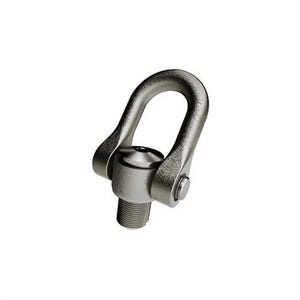 Codipro SS.DSS U 200 Stainless Steel Double Swivel Lifting, 2 in-4.5 UNC, 450 ft-lb Torque, 14,000 lb Working Load Limit