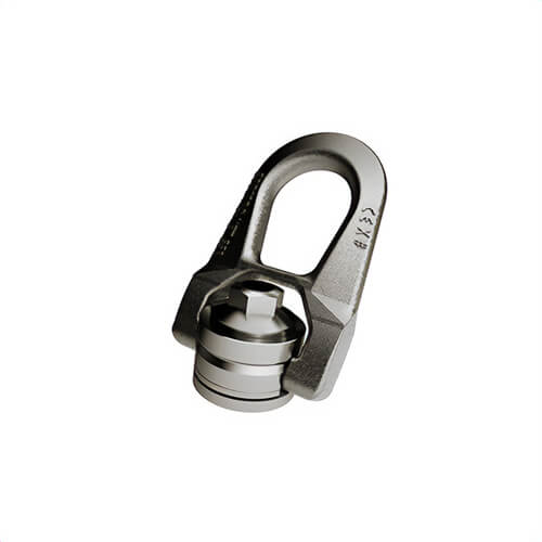 Codipro SS.FE.DSR M 18 Female Stainless Steel Double Swivel Lifting Ring, M18 x 2.5 dia, 70 Nm Torque, 1.50 ton Working Load Limit
