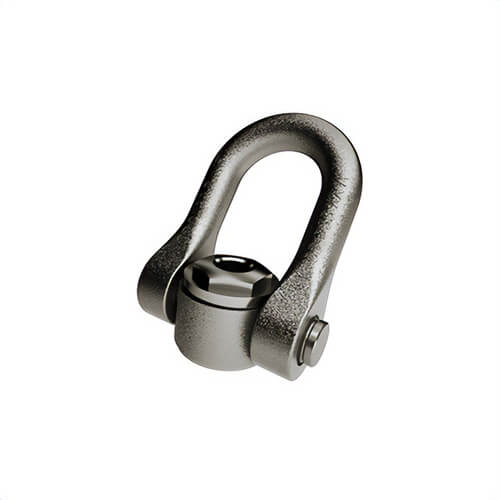 Codipro SS.FE.DSS U 150 Female Stainless Steel Double Swivel Lifting Ring, 1 in-1/2-6 UNC, 240 ft-lb, 11,000 lb WLL