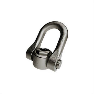 Codipro SS.FE.DSS U 150 Female Stainless Steel Double Swivel Lifting Ring, 1 in-1/2-6 UNC, 240 ft-lb, 11,000 lb WLL