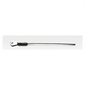 Continental 2403-04 Stamped Eyelet, 1/8 in Cable, 0.58 in ID Eye, Zinc Plated Carbon Steel, 1/8 in Tine