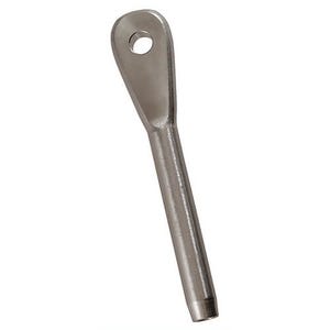 Continental Cable MS20668-10 Aircraft Eye Fitting, 5/16 in Cable dia, 9,800 lb Minimum Breaking Strength