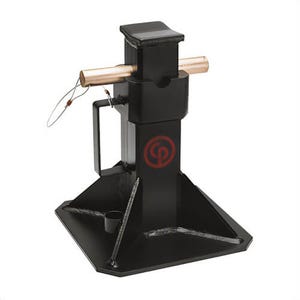 CP 8941082200 Jack Stand, 20 ton Load, 15.7 in H Min, 19.6 in H Max, Welded Steel