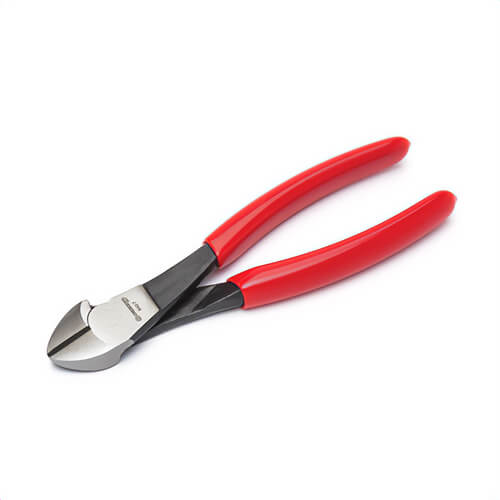 Crescent® 5438CENN Diagonal Cutting Plier, Beveled Jaw, 25/32 in L x 1-7/32 in W x 15/32 in Thick Jaw, Forged Alloy Steel Jaw