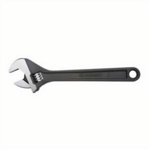 Crescent® AT212BK Adjustable Wrench, 1-1/2 in, Black Oxide, 12 in OAL, Heat Treated Alloy Steel Body, Heat Treated Alloy Steel
