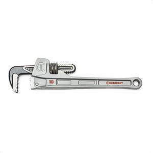 Crescent® CAPW10S Slim Jaw™ Straight Pipe Wrench, 9 in OAL, Aluminum Handle, Powder Coated