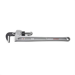 Crescent® CAPW24 Straight Pipe Wrench, 20-1/2 in OAL, Aluminum Handle, Powder Coated