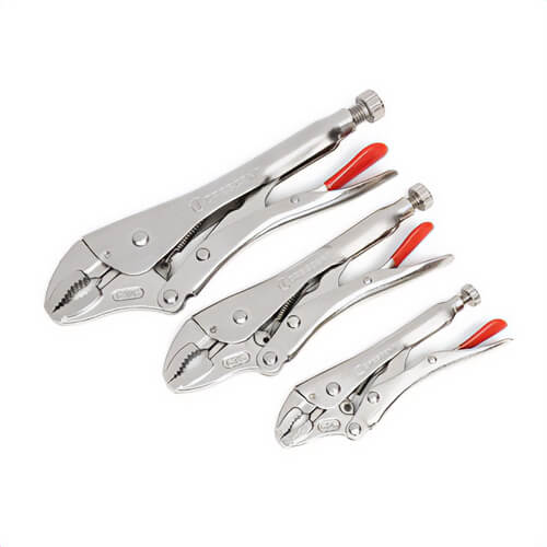 Crescent® CLP5SETN-08 Locking Pliers, Alloy Steel Jaw Curved Jaw, 14.6 in OAL, ASME