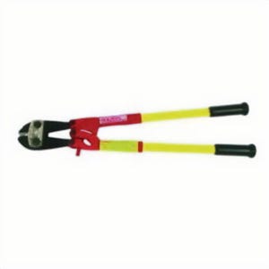 H.K. Porter® 0190FCX Heavy Duty Bolt Cutter, 5/16 in Hard Materials Cutting, 24 in OAL, Center Cut, Forged Alloy Steel Jaw