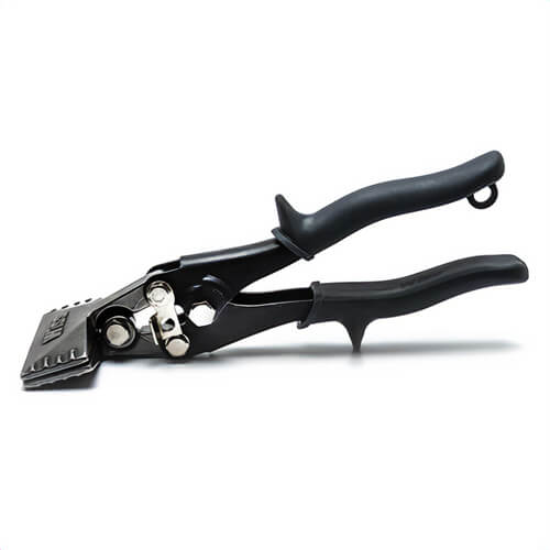 Wiss® WS3N Hand Seamer, 18 ga Metal Gauge, 3-1/4 in W x 1-1/4 in D Jaw, Forged Steel Jaw, Graduations: 1/4 in