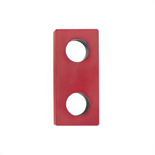 Crosby® 1020796 S-256 Link Plate, 6.5 ton WLL, (2) 0.94 in dia Holes, for use with S-252 and S-253 Sling Saver® Shackles