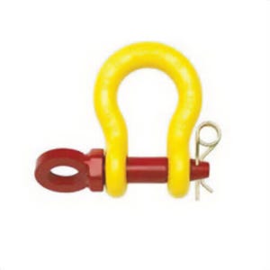 Crosby® 1020872 G-209R ROV Subsea Shackle, 6.5 ton Load, 7/8 in, 25.4 mm dia, Galvanized