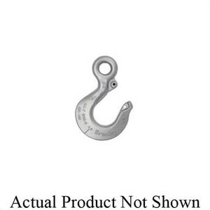 Crosby® 1025896 L-1327 Sling Hook, 16 mm Trade, 22600 lb Load, 100 Grade, Eyelet Attachment