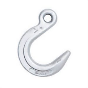 Crosby® 1026333 A-1329 Foundry Hook, 1 in, 59,700 lb Working Load Limit, Eye Attachment, Grade 100 Forged Alloy Steel