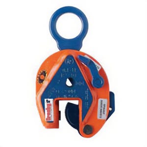 Crosby® 2701664 IP10 Straight Vertical Lifting Clamp, 3 ton Load, 1-5/8 in Jaw, 8.74 in OAW, Welded Alloy Steel
