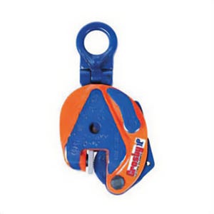 Crosby® 2705147 IPVUZ Lifting Clamp with Universal Hoisting Eye, 1.5 ton Load, 3/4 in Jaw, 7.87 in OAW, Welded Alloy Steel