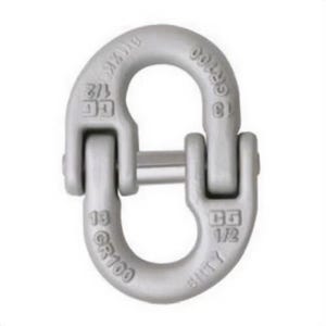 Crosby® 1015163 A-1337 Lok-A-Loy® Connecting Link, 7/8 in Trade, 42700 lb Load, 100 Grade, Forged Alloy Steel