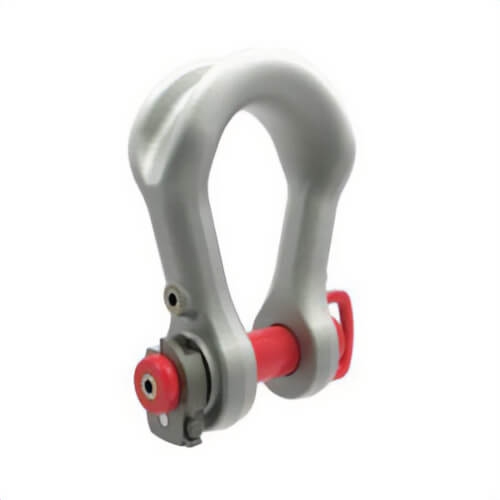 Crosby® 1021509 Easy-Loc® G-2160E Wide Body Shackle, 125 ton WLL, 6.8 in Effective Body dia, 3.15 in Bolt Pin, Dimetcoted