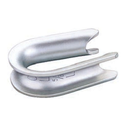 Crosby® 1037559 G-408 Open Pattern Thimble, 5/16 in, Steel, Hot Dipped Galvanized