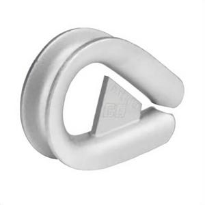 Crosby® 1036835 G-414SL Extra Heavy Duty Thimble, 7/8 in, Hot Dipped Galvanized, for use with Wire Rope