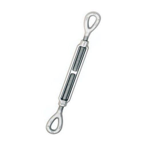 Crosby® 1031298 HG-226 Turnbuckle, Eye/Eye, 3/8 in Thread, 1200 lb Working, 6 in Take Up, 12.24 in L Close, Steel
