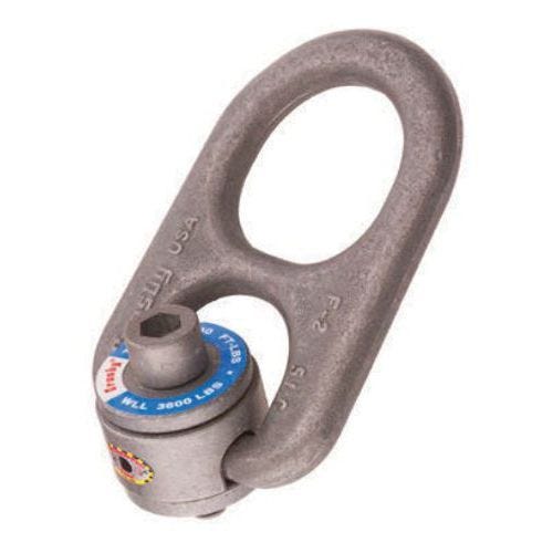Crosby® HR-1000CT Heavy Lift Swivel Hoist Ring, 180° Pivot, 360° Swivel, Various Load Capacities
