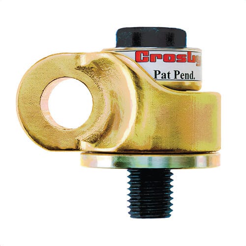 Crosby® HR-1200 UNC Side Pull Hoist Ring, Quench and Tempered Alloy Steel, Various Load Capacities