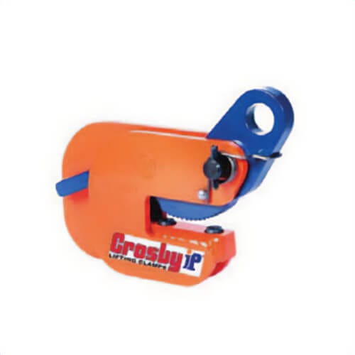 Crosby® 2700411 IPBC Horizontal Lifting Clamp with Pretension System, 2 ton Load, 1 in Jaw, Welded Alloy Steel