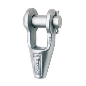 McKissick® 1041697 G-416 Open Spelter Socket, 3-1/4 to 3-3/8 in Cable, 5-1/2 in ID Eye, 30-7/8 in L, Cast Alloy Steel
