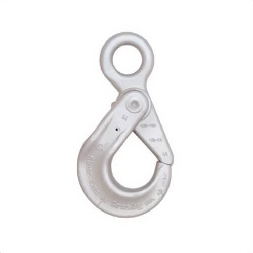 Crosby® 1022941 Shur-Loc® S-1316 Eye Hook with Positive Locking Latch, 5/8 in Trade, 22600 lb Load, 100 Grade, Eyelet Attachment