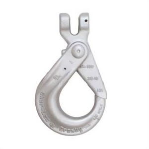 Crosby® 1029036 Shur-Loc® S-1317 Clevis Hook with Positive Locking Latch, 5/8 in Trade, 22600 lb Load, 100 Grade, Clevis Attachment