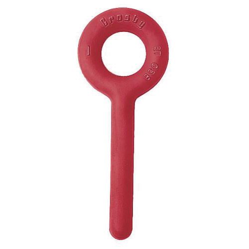 Crosby® 1045988 S-276 Shoulder Rivet Eye Bolt, 7/8 in, 5 in L Shank, Forged Steel