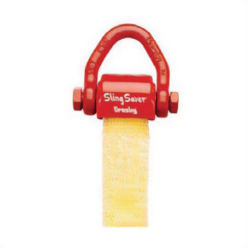 Crosby® 1021700 Sling Saver® S-280 Web Connecting Shackle, 6.25 ton Load, 4 in, 7/8 in