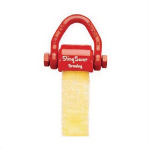 Crosby® 1021681 Sling Saver® S-280 Web Connecting Shackle, 3.25 ton Load, 2 in, 0.63 in