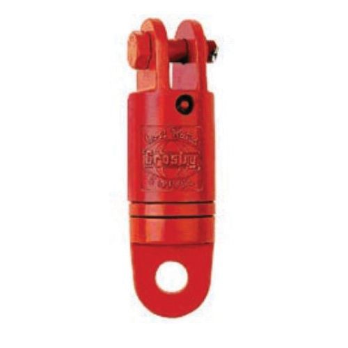 Crosby® 297431 S-3 Jaw and Eye Swivel with Tapered Roller Thrust Bearing, 8.5 ton Load, 3/4 in Trade, 4 in Eye