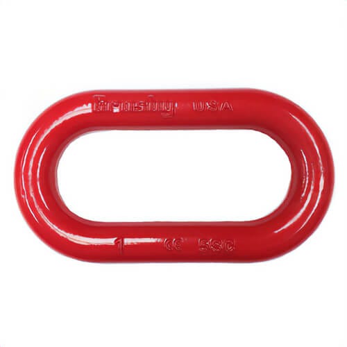 Crosby® 1014100 S-340 Weldless End Link, 1/2 in Trade, 6500 lb Load, Forged Carbon Steel