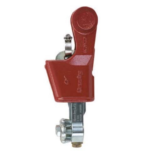 Crosby® 1035141 S-423T Super Terminator® Wedge Socket Assembly with Round, Cotter Pin, 7/8 in, Cast Steel, Zinc Plated