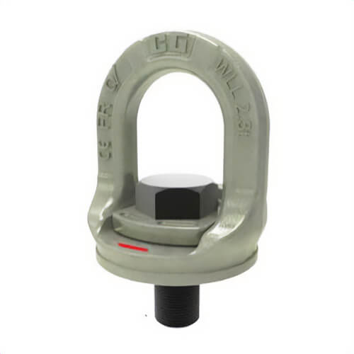 Crosby® 1068416 SL-150 Slide-Loc™ Lifting Point, 0.75 ton Load, 360° Swivel, 1/2-13 UNC Thread