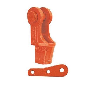 Crosby® 1044327 US-422T US5T Utility Wedge Socket, 1/2 in Wire Rope dia, Cast Steel