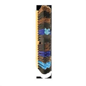 C.S. Osborne 0008121700 Medium Sweeping Floor Broom, 2-3/4 in L Trim, Light Blue/Dark Blue Polypropylene Bristle