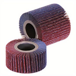 C.S. Unitec 47212 PTX Coated Flap Wheel with Radial, 4 in dia, 4 in W Face, 60 Grit