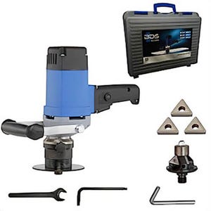 C.S. Unitec EKF 300.3 Beveling Machine, 3,000 SFPM, 13.5