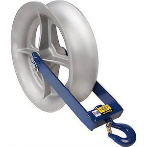 Current Tools 418 Hook Type Cable Sheave, 18 in