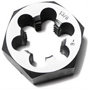 DeWitt Brothers HEXNPT1/4 NPT Hex Rethreading Die, 1/4-18