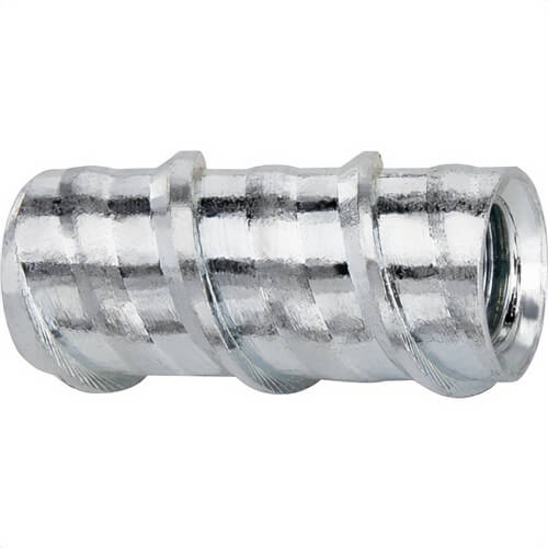 DeWALT® 6400SD-PWR Snake® Internally Threaded Screw Anchor, 1/4 in, Carbon Steel, 3/8 in Drill, 1-5/8 in D min Embedment