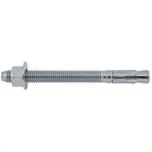 DeWALT® 7424SD1-PWR SD1 Expansion Wedge Anchor, 1/2 in dia, 5-1/2 in OAL, 3-3/4 in L Thread, Carbon Steel, Zinc Plated