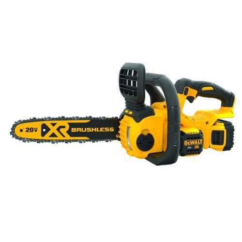 DeWALT® DCCS620P1 XR® Brushless Compact Cordless Chain Saw, 0.043 in Bar/Chain, 12 in L Bar/Chain, 20 V, 5 Ah Li-Ion, Bare Tool