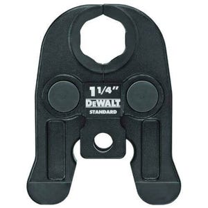 DeWALT® DCE200114 Replacement Standard Press Jaw, Hot Dipped Galvanized, 3/4 in Jaw Capacity, 1-1/4 in Pipe Capacity